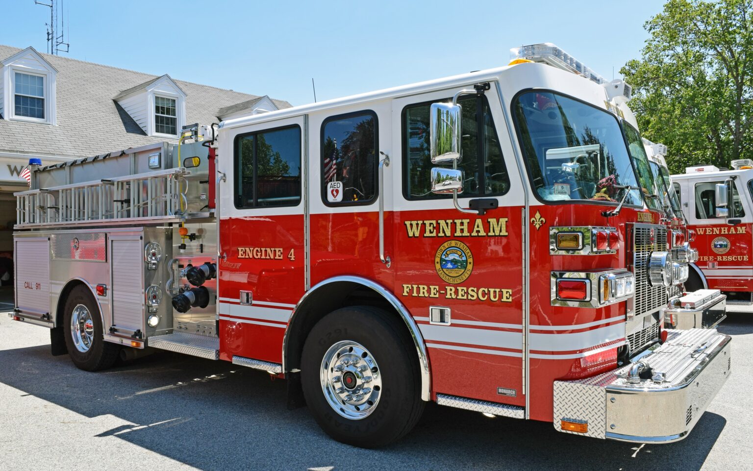Wenham Fire Rescue Recieves New Engine Wenham Fire Department