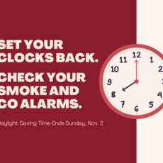 Daylight Saving Time Ends – Nov. 2