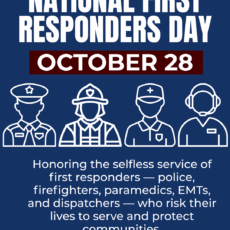 Wenham Fire Department Recognizes National First Responders Day