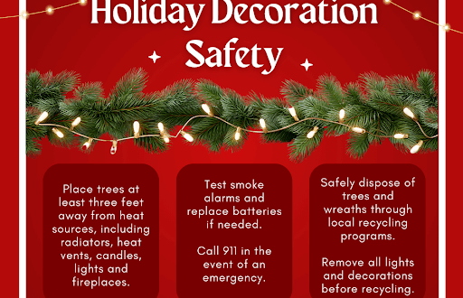 Wenham Fire Department Offers Holiday Decoration Safety Tips